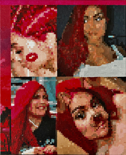 red print