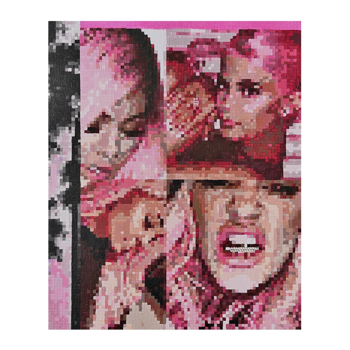pink print